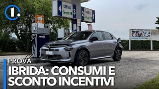 Lancia Ypsilon IBRIDA  CONSUMI e SCONTO INCENTIVI Prova su strada [upl. by Laehcimaj857]