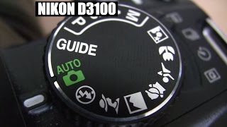 Nikon D3100 DSLR Basic beginner tutorial training Part 1 [upl. by Pellikka]