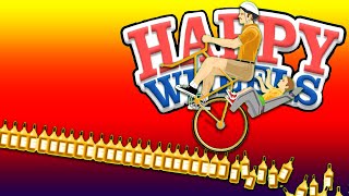 PRO BOTTLE RUN in Happy Wheels Funny moments [upl. by Adnaram]