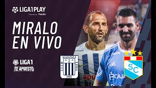 Alianza Lima vs Sporting Cristal EN VIVO con Liga1 Play escucha la narración del partido [upl. by Ydnamron]