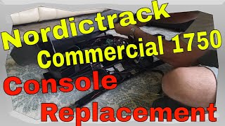 Nordictrack Commercial 1750 Console Replacement No Unnecessary Dialogue [upl. by Hiamerej252]