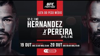 🥊Hora da verdade na UFC Anthony Hernandez vs Michel Pereira [upl. by Naoh]