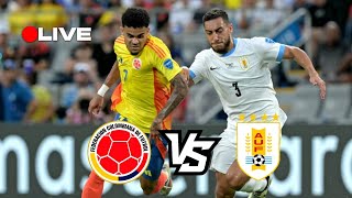 Colombia vs Uruguay 🔴  Partido en VIVO [upl. by Emelin733]