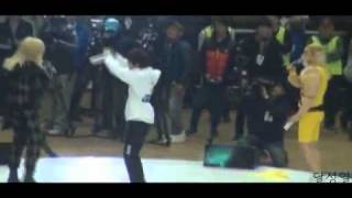 120108 FANCAM Diva Jong dance  MBC Idol Athletics Championship Opening [upl. by Cnut]