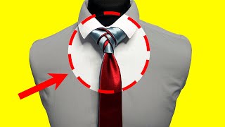 Double Eldredge Knot For Your Necktie  How To Tie A Tie [upl. by Aiello836]