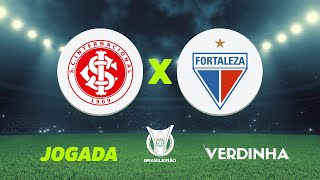 INTERNACIONAL 2 X 1 FORTALEZA  FORTALEZA PERDE E NÃO REASSUME LIDERANÇA DO BRASILEIRÃO  11092024 [upl. by Noived]