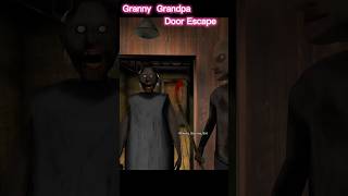 Granny Chapter 2 Door escape With Grandpa spiderbabypart 93😂granny granny2 shorts explore [upl. by Limoli]