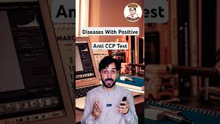 Diseases with Positive Anti CCP Test  shorts labtested healthscreening [upl. by Nosredna]