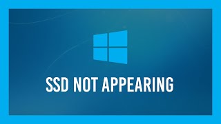 Fix new SSD not showing up in Windows  EASY  NO DOWNLOADS [upl. by Carlos]