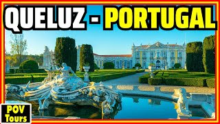 Queluz Portugal the Birthplace of Brazils First Emperor Next to Lisbon 4K [upl. by Lrae]