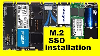 How to install M2 SSD drive [upl. by Sirad]