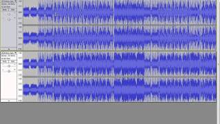 Audacity How to Remove Instrumentals From a Song [upl. by Agnizn232]