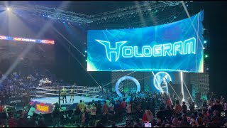 Hologram Entrance  AEW Grand Slam  Arthur Ashe Stadium  20240925 [upl. by Adorl]