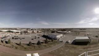 360° Wind Training Tower at Lethbridge College [upl. by Nilek]