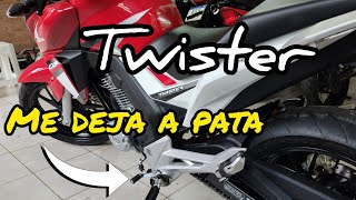 Falla sensor caballete muleta Honda CB Twister  Tornado 250  Desarme y reparación [upl. by Kcoj]