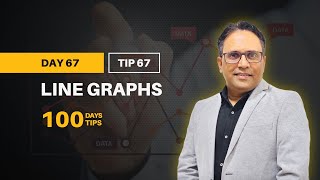 Line Graphs  Data Interpretation Day 67 Tip 67 [upl. by Lindsy]