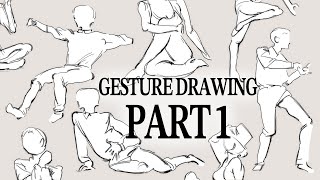 GESTURE DRAWING  PART 1 [upl. by Wilmer]