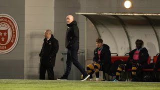 David Martindale ahead of Livingstons SPFL Trust Trophy Quarter Final with Greenock Morton [upl. by Amadus1]