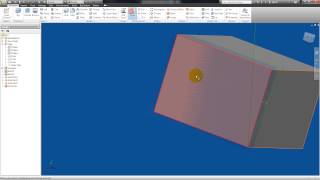 Autodesk Inventor Tutorial Work Planes [upl. by Zobkiw]