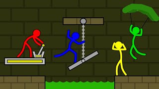 Stickman Animation The Epic Adventure of Watergirl and Fireboy [upl. by Ok]