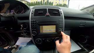 How to Adjust Ringtone Volume in Mercedes W169 A170  2004  2012 [upl. by Otilegna]