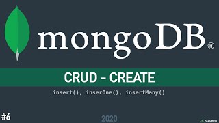 MongoDB Basics  Tutorial 6 CRUD – Create insert insertOne insertMany [upl. by Ominoreg]