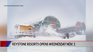 Keystone Resort announces opening day [upl. by Zoe542]