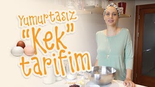 Alerjik Çocuklar İçin Yumurtasız Kek Tarifi [upl. by Einnad]