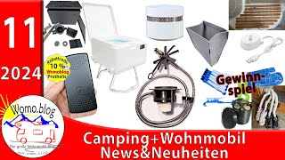 Camping und Wohnmobil NewsampNeuheiten 112024 [upl. by Ruscher]