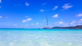 Whitsundays Cruise and Whitehaven Beach Australia  360 Degrees travel video [upl. by Oirelav]