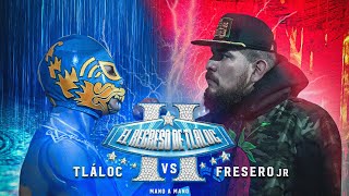 TLÁLOC vs FRESERO JR  LUCHA COMPLETA [upl. by Adnamma226]