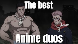 The BEST anime duos [upl. by Alguire]