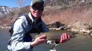 Vail fly fishing guide John Cochran shows Andy Leister a great day on the Colorado [upl. by Dell758]