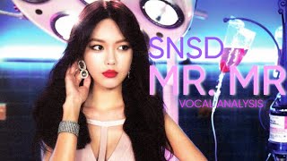 Girls Generation  Mr Mr Vocal Analysis Lead  Hidden Vocals [upl. by Yllek]