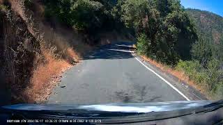 180 Degree Switchback on Iowa Hill Road [upl. by Xonel851]