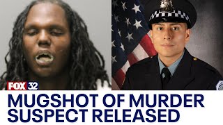 Chicago police release mugshot of man charged in officers murder [upl. by Shererd]