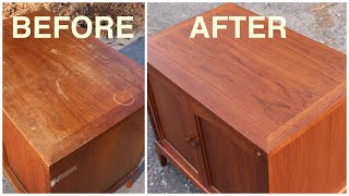 Thrift Store Rescue 8  Mid Century Furniture Restoration [upl. by Erich]