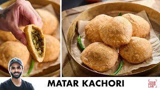 Matar Kachori Recipe  हलवाई जैसी खस्ता मटर कचोरी  Chef Sanjyot Keer [upl. by Pinchas]