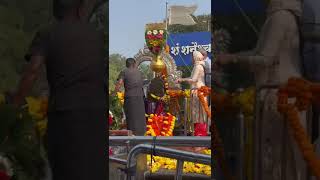 Shani temple Shani Shingnapur lordshani shanidev shingnapur templevisit devotionalsongs [upl. by Llenral]