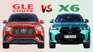 2025 Mercedes GLE Coupe vs 2025 BMW X6  Similarities And Differences [upl. by Hsirrap27]