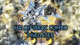 Halqifibrax Combo 3 negater Yugioh [upl. by Rochell]