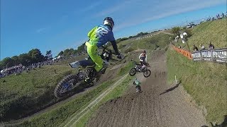 28YearOld Honda CR 500 Races Iconic Track vs Modern MX Bikes [upl. by Neimad139]