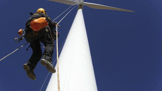 Asaken Rope Access  Actsafe Power Ascender  Wind Power [upl. by Aloisius]