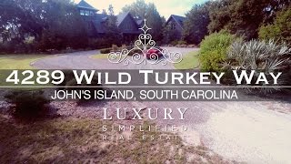 4289 Wild Turkey Way  The Club at Briars Creek  Johns Island SC [upl. by Giorgi]