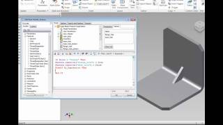 Autodesk Inventor 2012 Tutorials  iLogic Part 4  Feature Suppression [upl. by Ane]