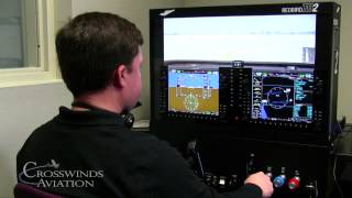 Crosswinds Aviation  Redibird TD2 Simulator Flight with ATC [upl. by Dorrehs]