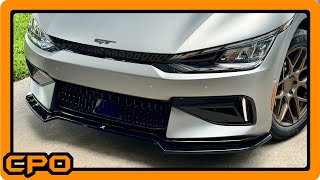 Maxton Front Splitter Installation  2024 Kia EV6 GT [upl. by Ethelred436]