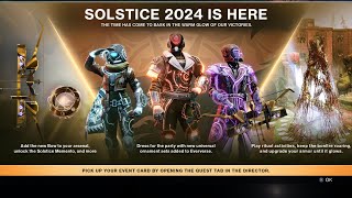 New Event Solstice 2024 is here Destiny 2 [upl. by Paul]