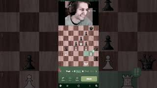 700 IQ Brilliant Stalemate  Chess Tactics chess brilliant tactics shorts trending sports [upl. by Leidba102]