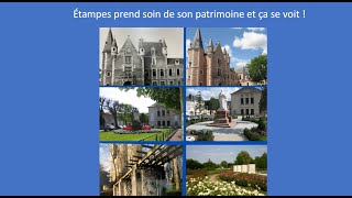 Étampes prend soin de son patrimoine et ça se voit [upl. by Etterb785]